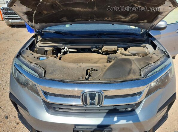 5FNYF5H53MB047626 2021 HONDA PILOT Silver ძრავის განყოფილების ხედი