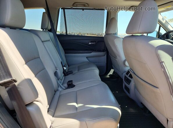 5FNYF5H53MB047626 2021 HONDA PILOT Silver უკანა სალონის ხედი