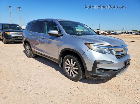 5FNYF5H53MB047626 2021 HONDA PILOT Silver წინა მარჯვენა