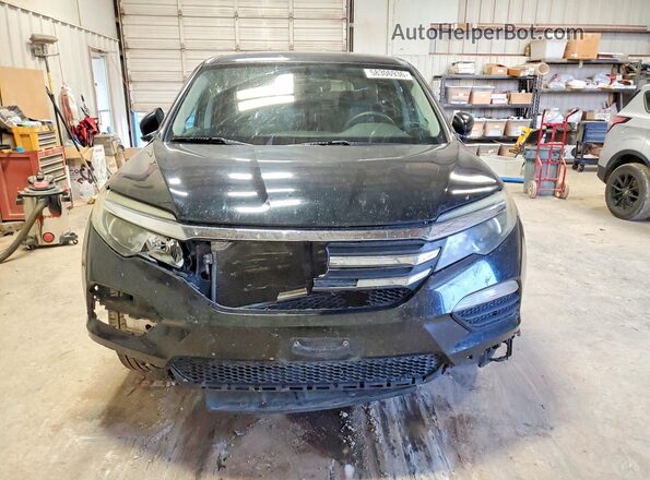 5FNYF5H54HB042943 2017 HONDA PILOT Black Widok z przodu