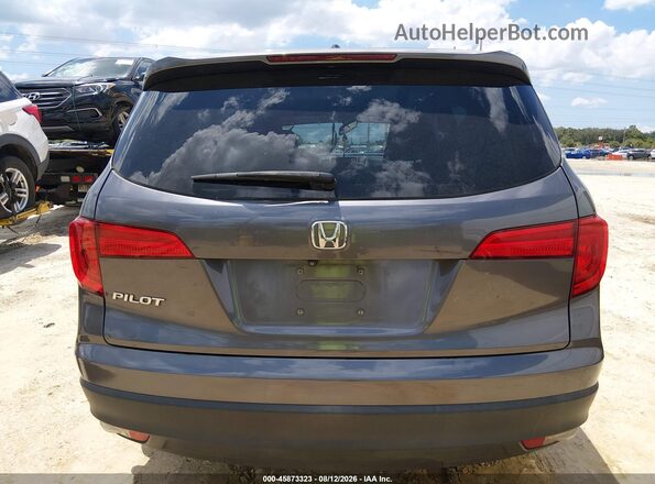 5FNYF5H54JB019457 2018 HONDA PILOT Gray 