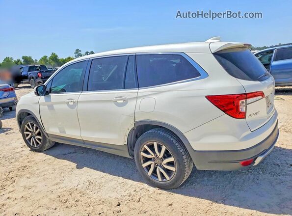 5FNYF5H54KB017600 2019 HONDA PILOT White უკანა მარცხენა