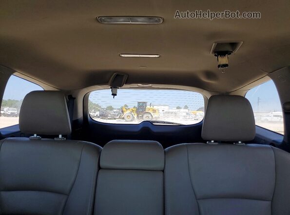 5FNYF5H54KB017600 2019 HONDA PILOT White უკანა სავარძლების ხედი