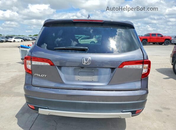 5FNYF5H54NB036314 2022 HONDA PILOT Gray Вид ззаду