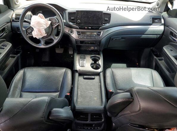 5FNYF5H54NB036314 2022 HONDA PILOT Gray Вид панелі приладів