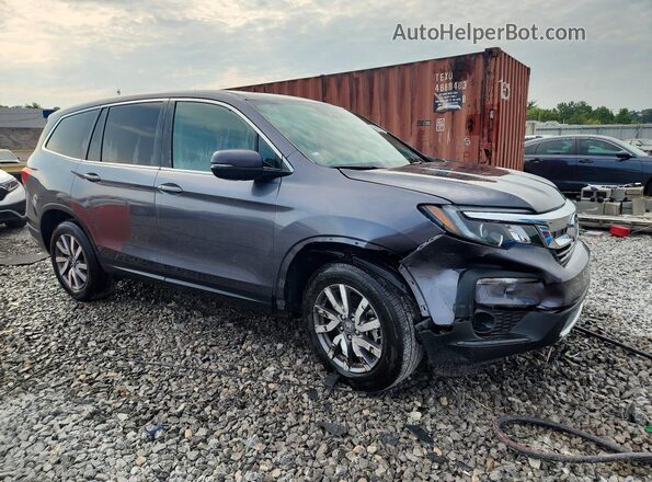 5FNYF5H54NB037771 2022 HONDA PILOT Gray Передня права чверть
