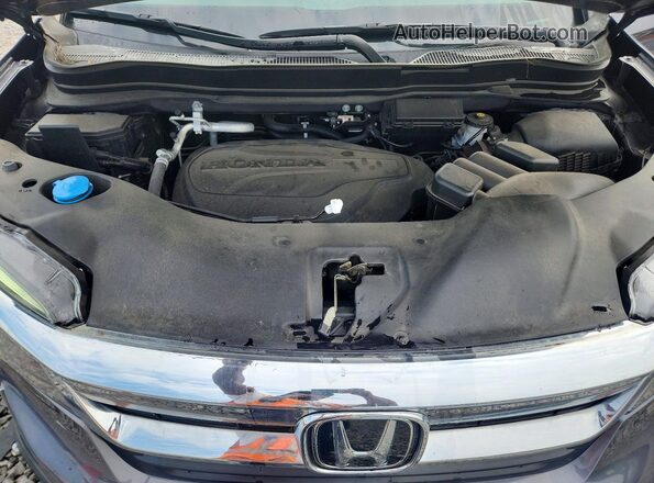 5FNYF5H54NB037771 2022 HONDA PILOT Gray Вид підкапотного простору