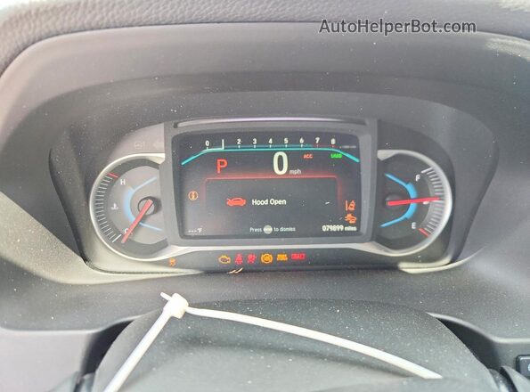 5FNYF5H55KB007836 2019 HONDA PILOT Gray Instrument cluster view
