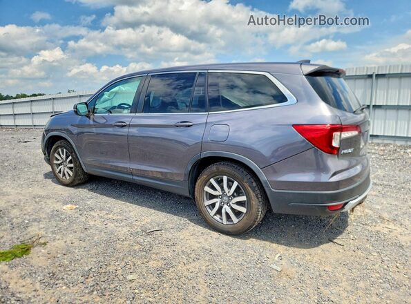 5FNYF5H55KB007836 2019 HONDA PILOT Gray Rear left