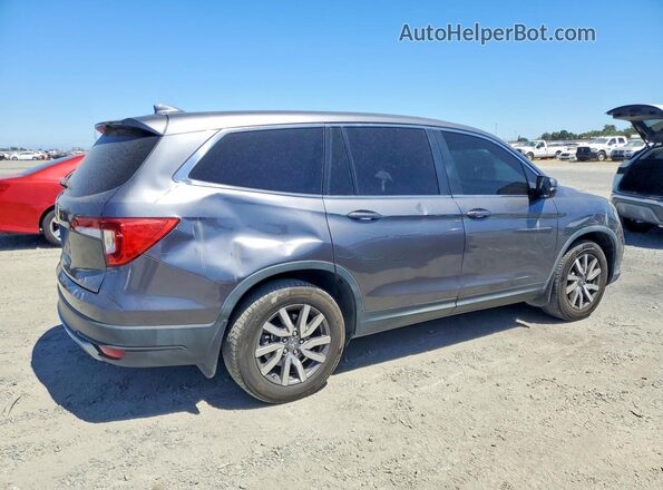 5FNYF5H55KB011305 2019 HONDA PILOT Gray Հետևի աջ