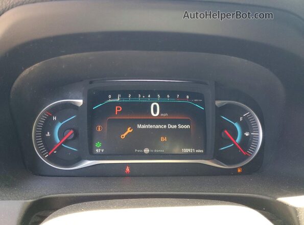 5FNYF5H55KB011305 2019 HONDA PILOT Gray Սարքավորումների վահանակի տեսք