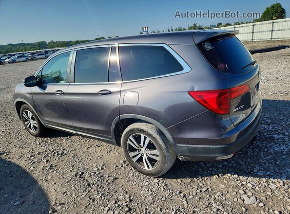 5FNYF5H56JB019461 2018 HONDA PILOT Gray Tył lewy