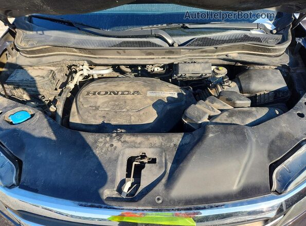 5FNYF5H56JB019461 2018 HONDA PILOT Gray Widok komory silnika