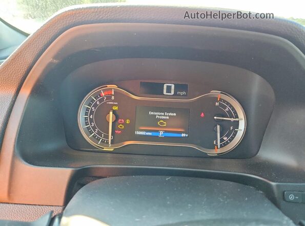 5FNYF5H56JB019461 2018 HONDA PILOT Gray Widok zestawu wskaźników