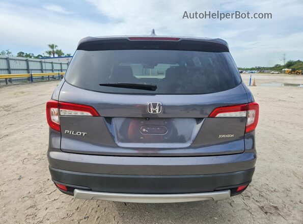 5FNYF5H56MB014488 2021 HONDA PILOT Gray უკანა ხედი