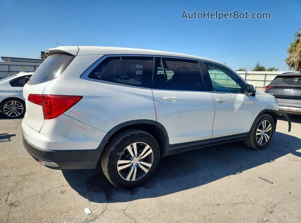 5FNYF5H57HB029992 2017 HONDA PILOT White Rear right