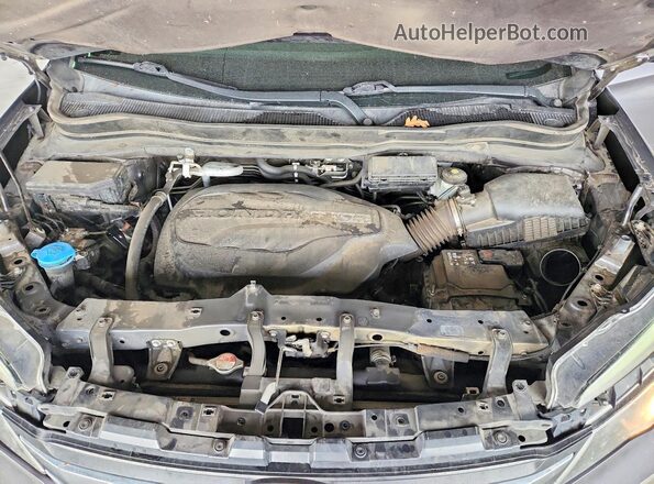5FNYF5H58JB014133 2018 HONDA PILOT Gray Вид підкапотного простору