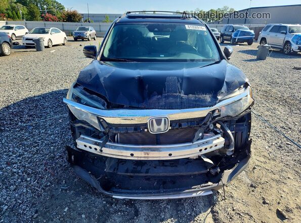 5FNYF5H58KB035758 2019 HONDA PILOT Black Դիմացի տեսք