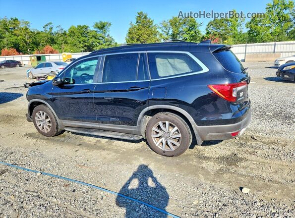 5FNYF5H58KB035758 2019 HONDA PILOT Black Հետևի ձախ