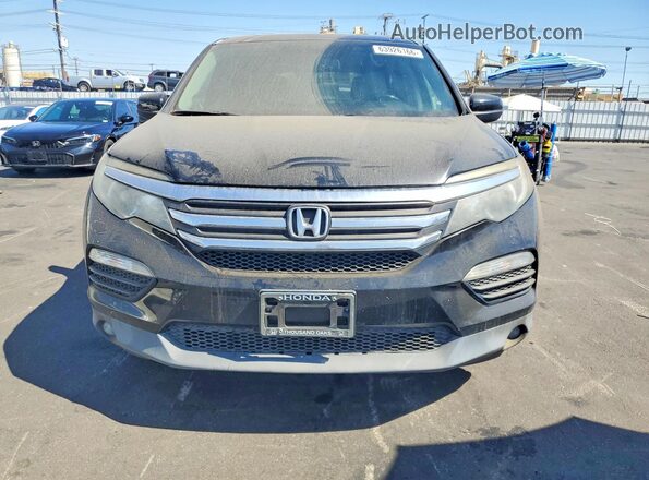 5FNYF5H59HB020890 2017 HONDA PILOT Black Front view