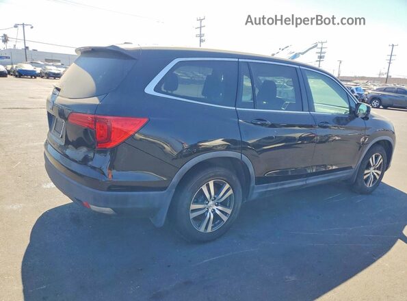 5FNYF5H59HB020890 2017 HONDA PILOT Black Rear right