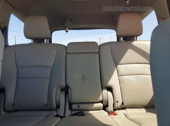 5FNYF5H59HB020890 2017 HONDA PILOT Black Rear seats view