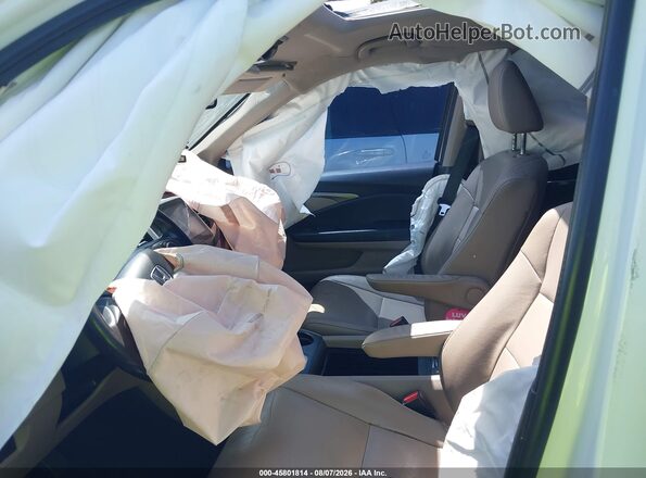 5FNYF5H59JB031071 2018 HONDA PILOT White Widok naklejki z numerem VIN
