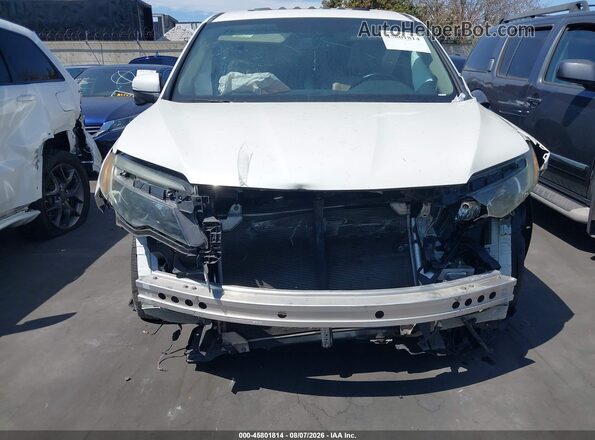 5FNYF5H59JB031071 2018 HONDA PILOT White Widok zestawu wskaźników