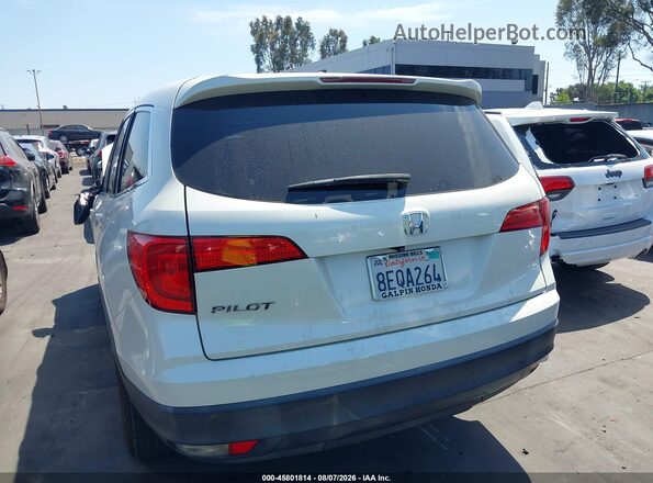 5FNYF5H59JB031071 2018 HONDA PILOT White 