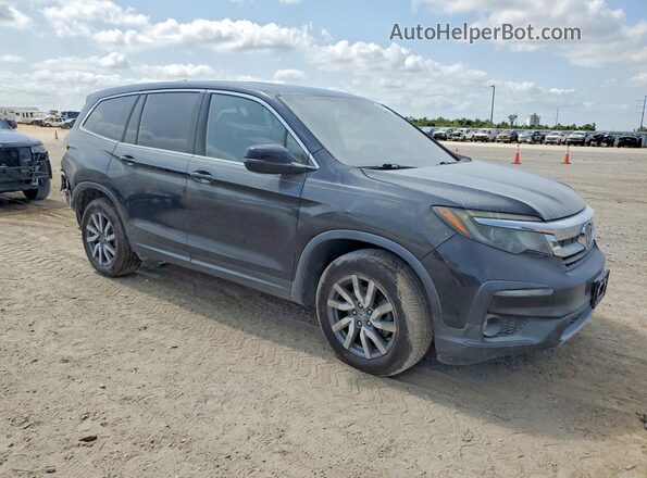 5FNYF5H59KB015292 2019 HONDA PILOT Black Передня права чверть