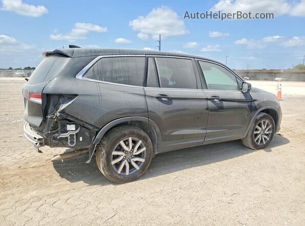 5FNYF5H59KB015292 2019 HONDA PILOT Black Задня права чверть