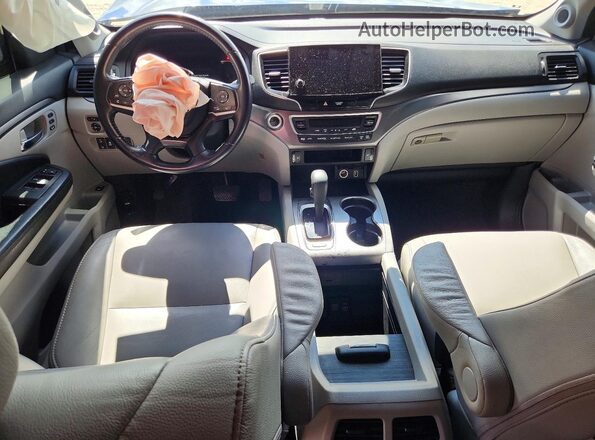 5FNYF5H59LB001765 2020 HONDA PILOT Blue Vista del salpicadero
