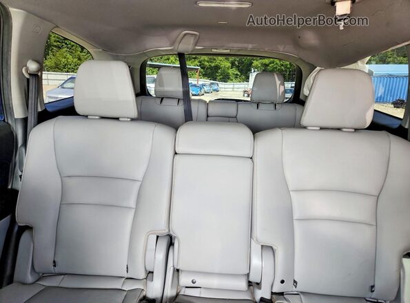 5FNYF5H59LB001765 2020 HONDA PILOT Blue Vista de los asientos traseros