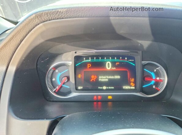 5FNYF5H59LB001765 2020 HONDA PILOT Blue Vista del cuadro de instrumentos