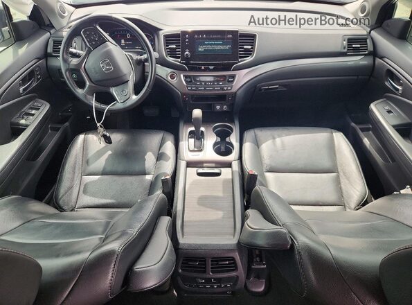 5FNYF5H59LB028254 2020 HONDA PILOT White Dashboard view