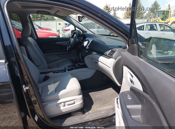 5FNYF5H5XGB013669 2016 HONDA PILOT Black Vista interior delantera