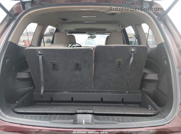 5FNYF5H5XJB018054 2018 HONDA PILOT Burgundy 