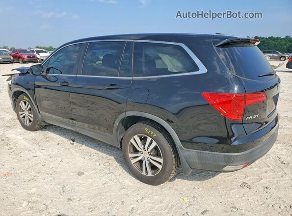 5FNYF5H5XJB028700 2018 HONDA PILOT Черный Задняя левая четверть