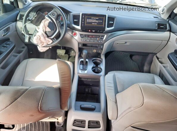 5FNYF5H5XJB028700 2018 HONDA PILOT Черный Вид панели приборов