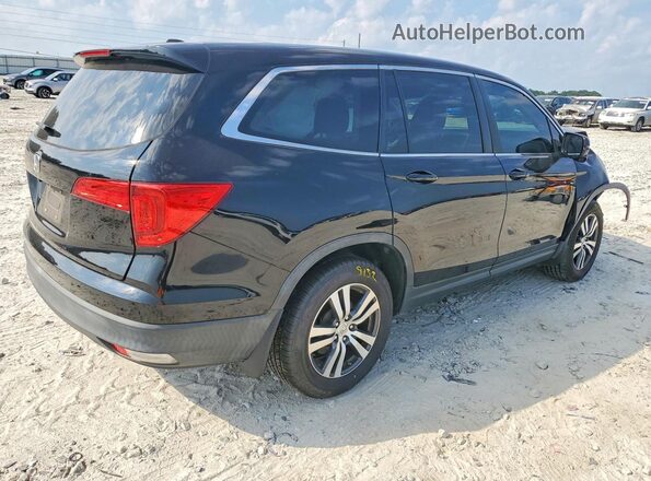 5FNYF5H5XJB028700 2018 HONDA PILOT Черный Задняя правая четверть