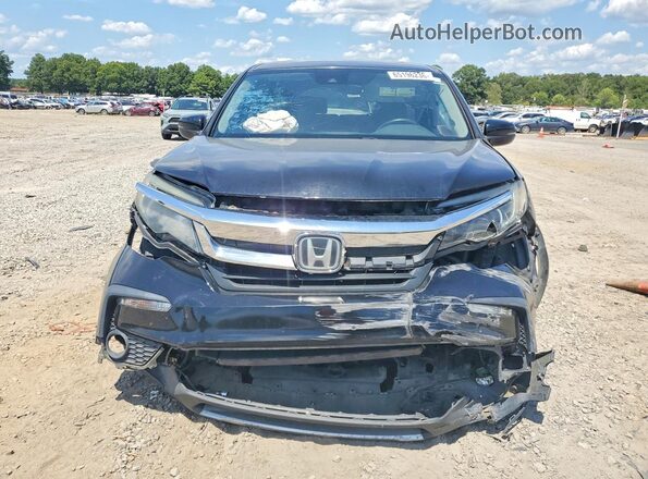 5FNYF5H5XKB009565 2019 HONDA PILOT Черный Вид спереди