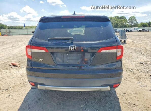 5FNYF5H5XKB009565 2019 HONDA PILOT Черный Вид сзади