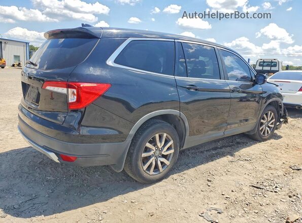 5FNYF5H5XKB009565 2019 HONDA PILOT Черный Задняя правая четверть