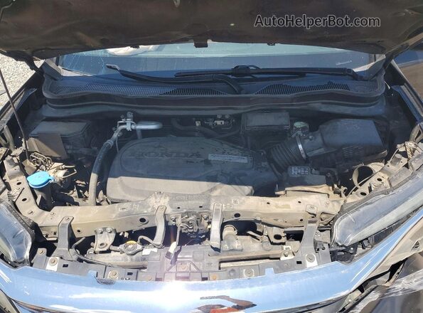 5FNYF5H5XKB009565 2019 HONDA PILOT Черный Вид подкапотного пространства