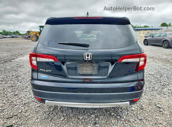 5FNYF5H5XMB007267 2021 HONDA PILOT Black Rear view