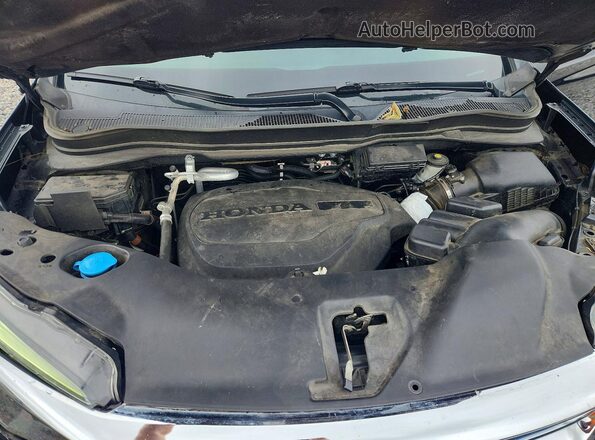 5FNYF5H5XMB007267 2021 HONDA PILOT Black Engine compartment view