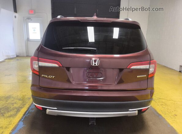 5FNYF5H60KB026898 2019 HONDA PILOT Burgundy 