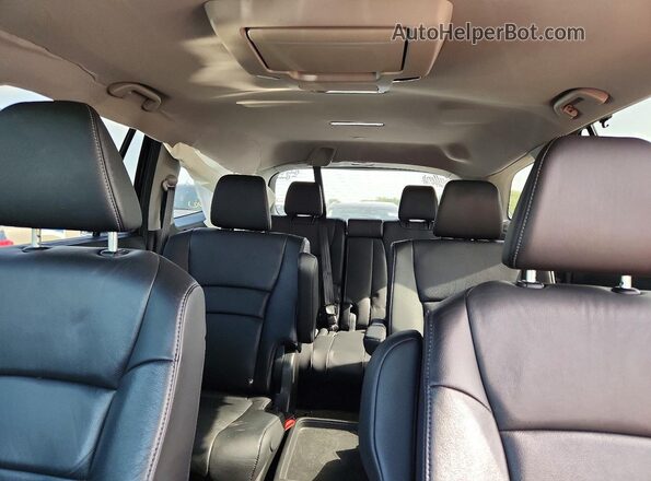 5FNYF5H60NB030745 2022 HONDA PILOT Black Widok zestawu wskaźników