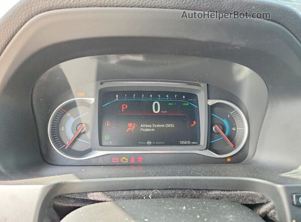 5FNYF5H60NB030745 2022 HONDA PILOT Black Widok deski rozdzielczej