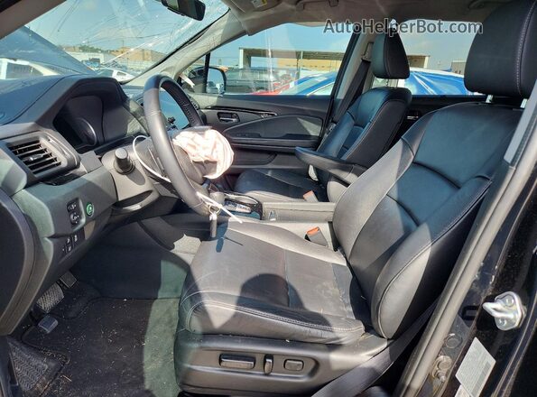 5FNYF5H60NB030745 2022 HONDA PILOT Black Widok z tyłu